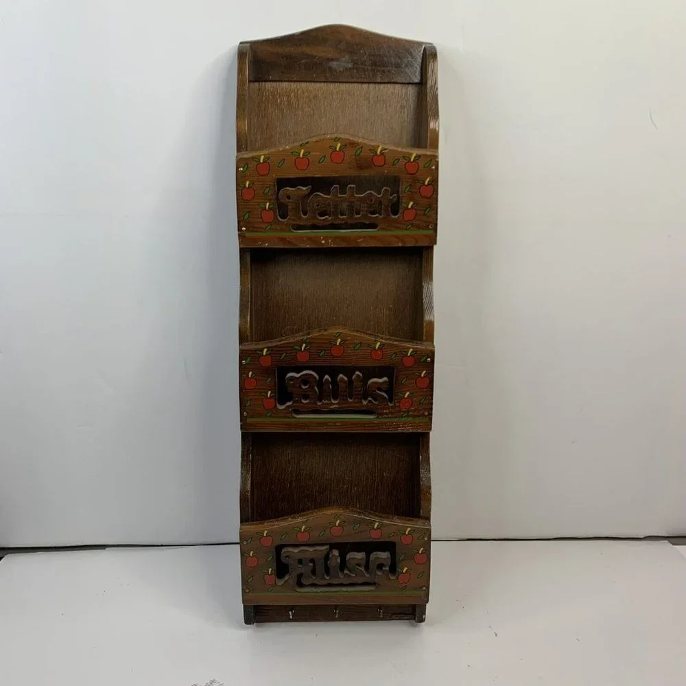 Vintage wooden letter